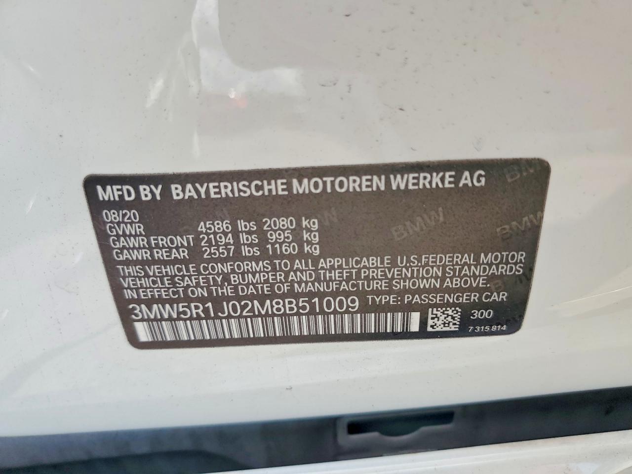 2021 BMW 330I - zdjęcie 12