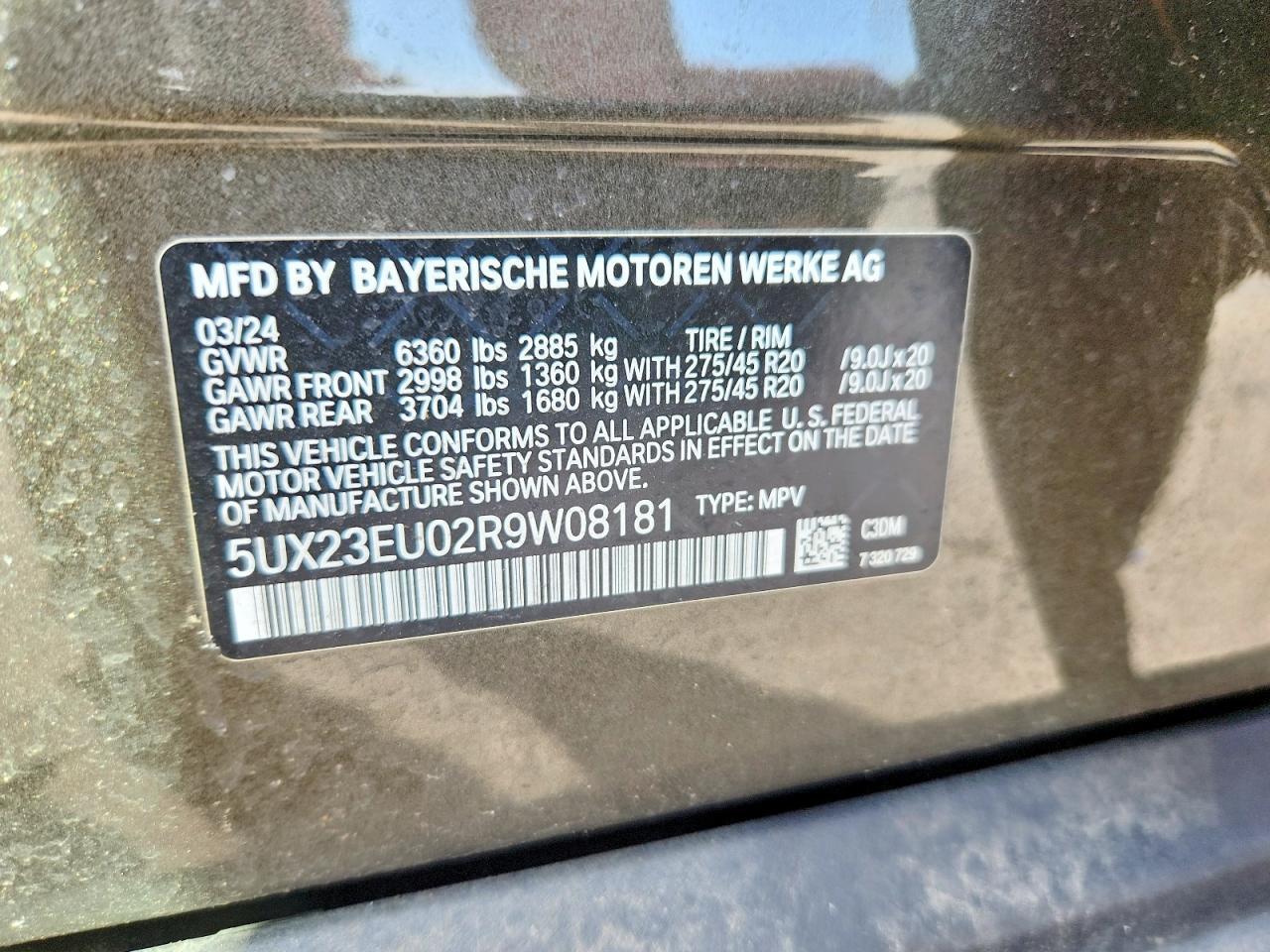 2024 BMW X5 xDrive40I - zdjęcie 13