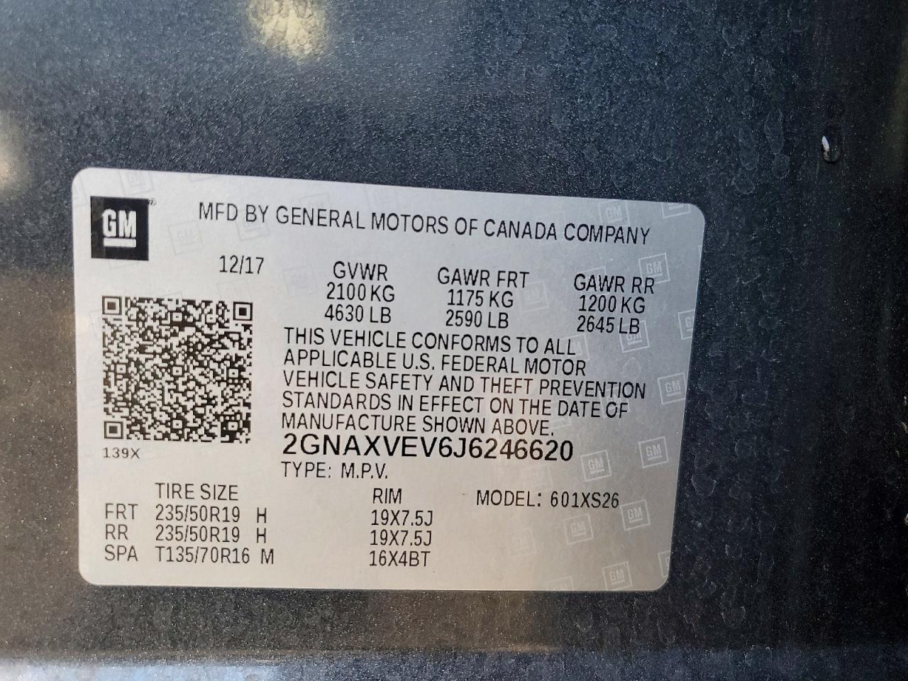 2018 Chevrolet Equinox Premier - zdjęcie 13