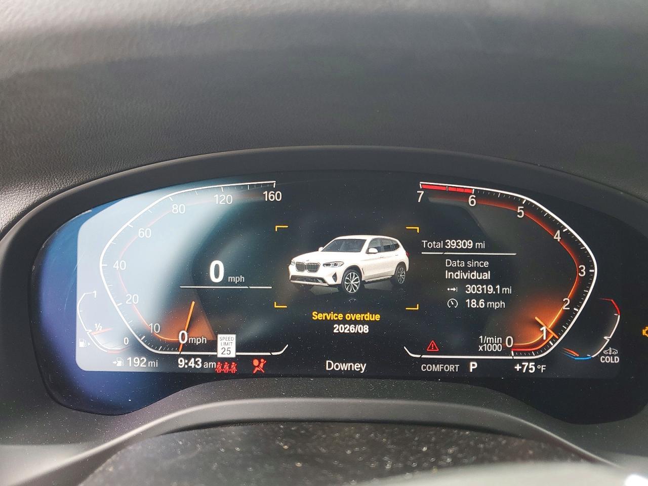 2022 BMW X3 Sdrive30I - zdjęcie 9