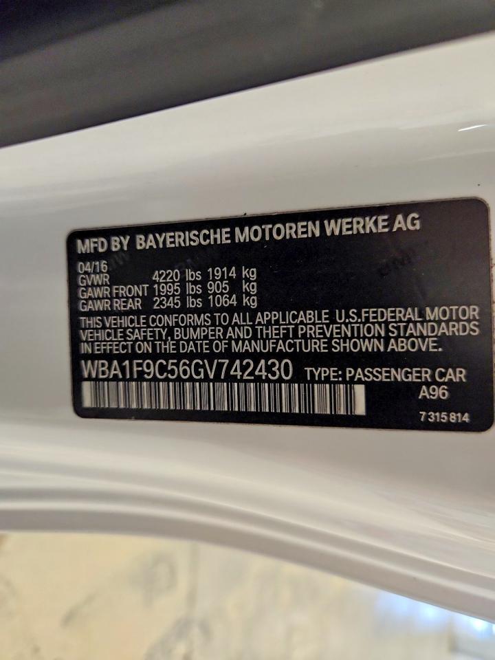 2016 BMW 228 I Sulev - zdjęcie 12