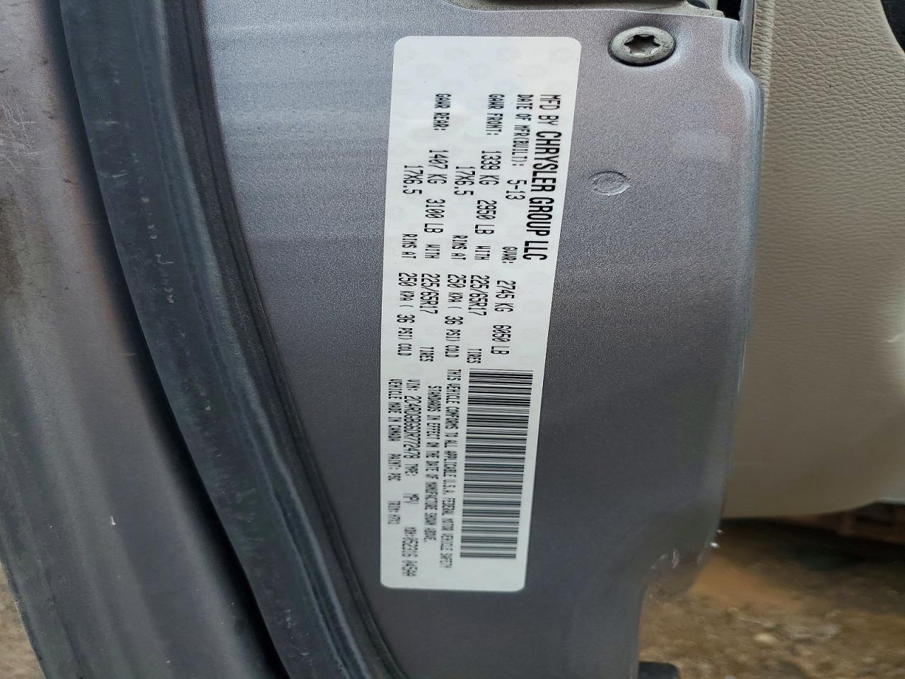 2013 Dodge Grand Caravan Se - zdjęcie 13