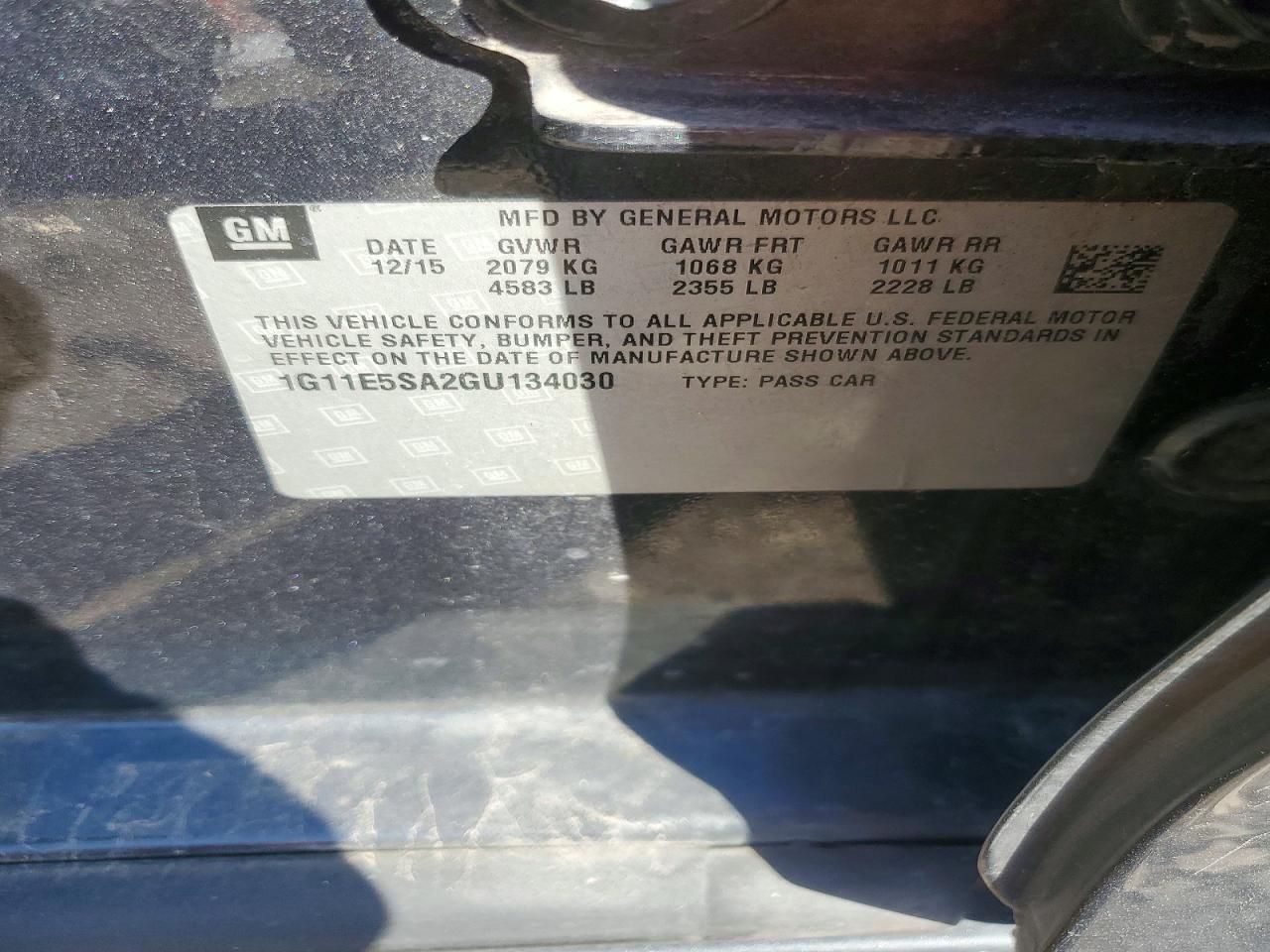 2016 Chevrolet Malibu Limited Ltz - zdjęcie 12