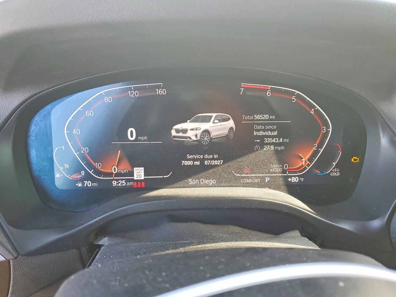 2022 BMW X3 xDrive30I - zdjęcie 9