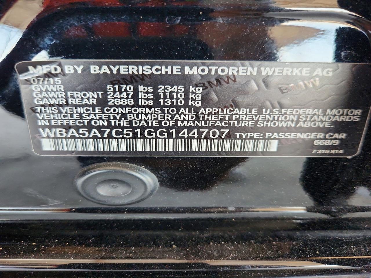 2016 BMW Seria 5 528i - zdjęcie 12