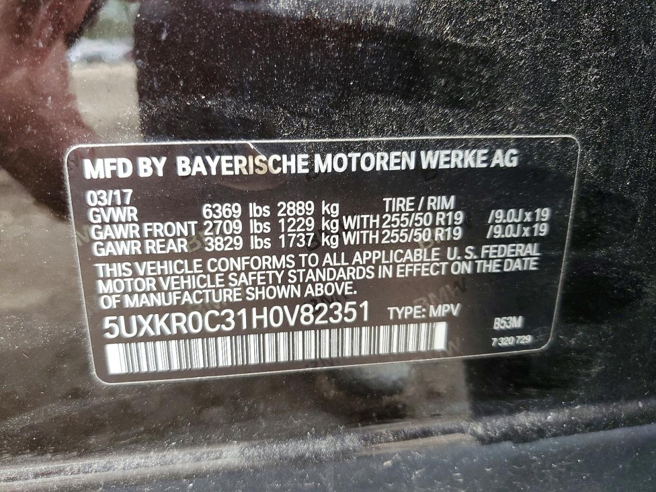 2017 BMW X5 xDrive35I - zdjęcie 13