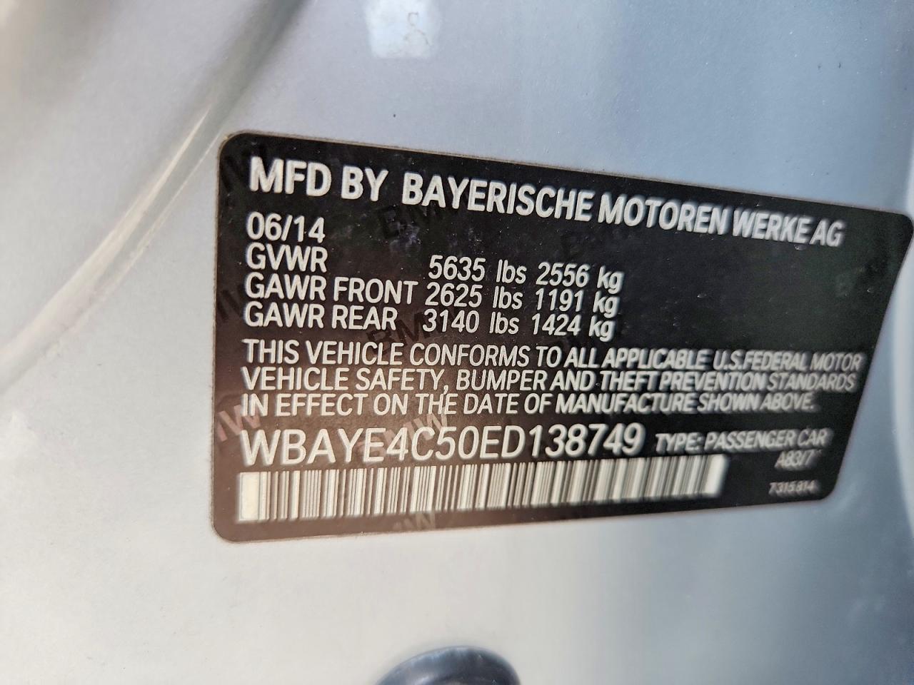 2014 BMW 740 Li - zdjęcie 13