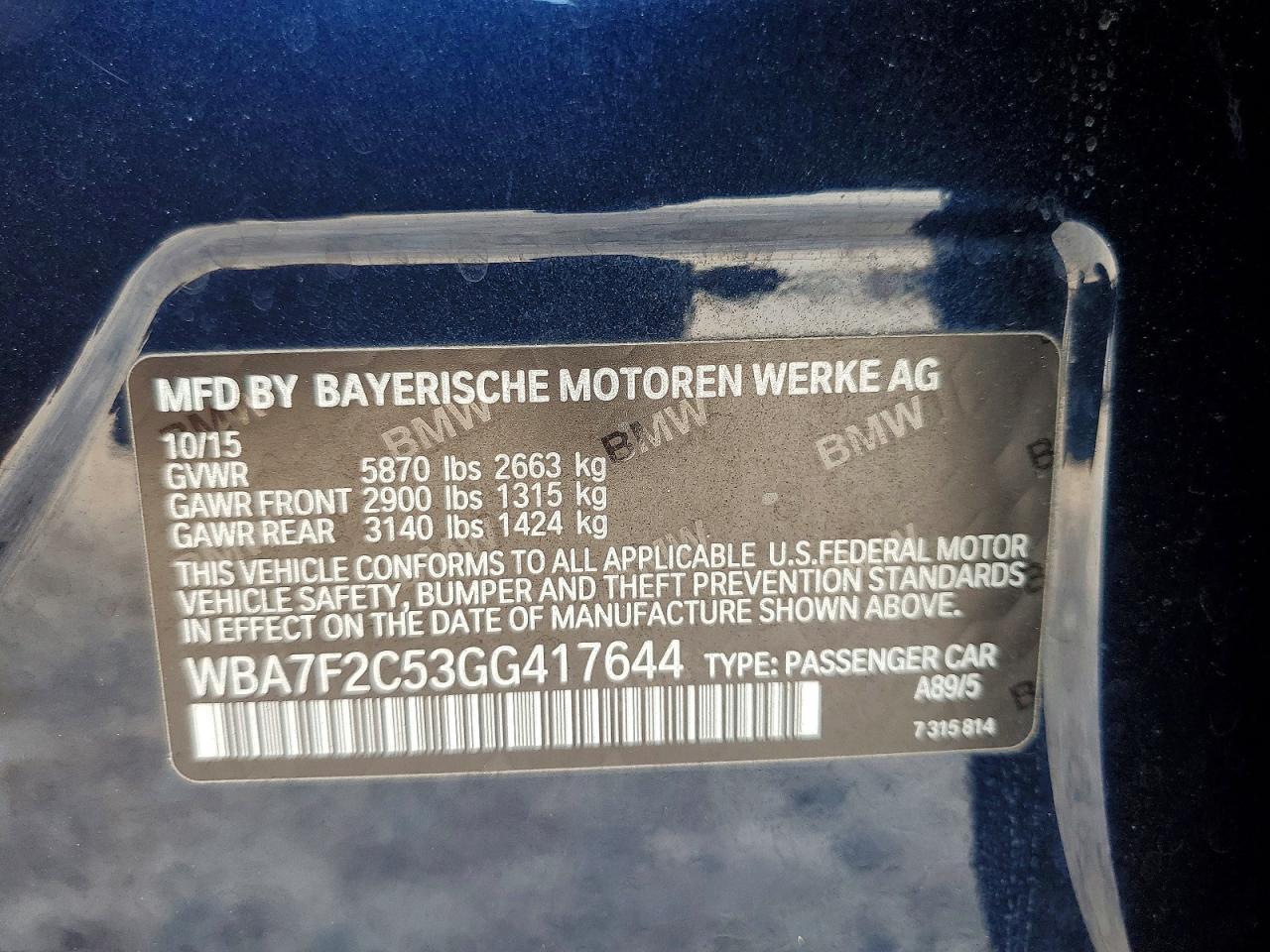 2016 BMW Seria 7 750i - zdjęcie 12