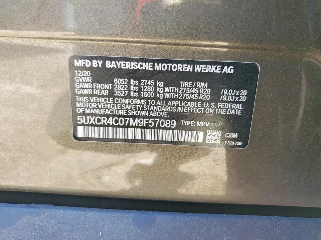 2021 BMW X5 Sdrive 40I - zdjęcie 12