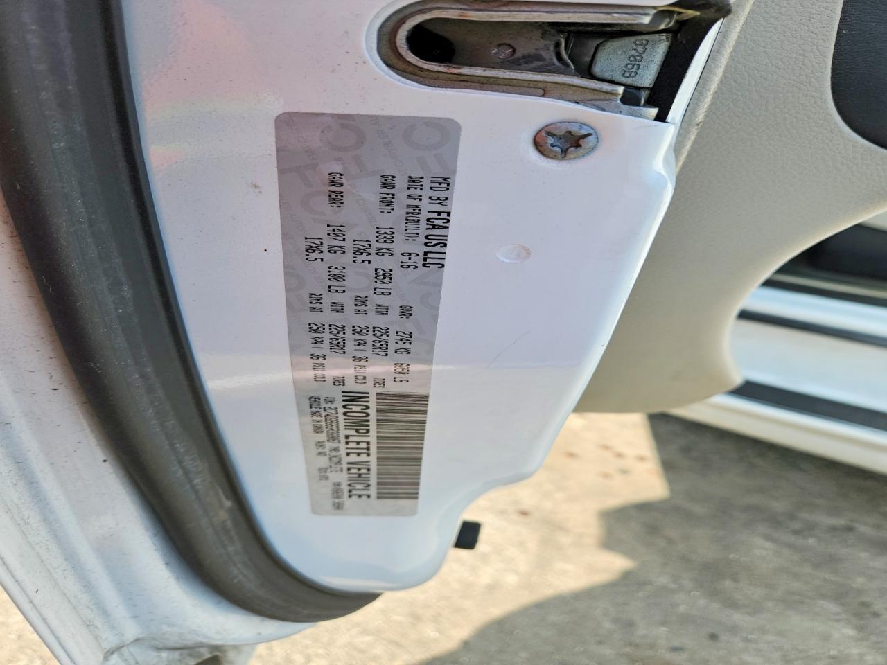 2016 Dodge Grand Caravan Se - zdjęcie 13