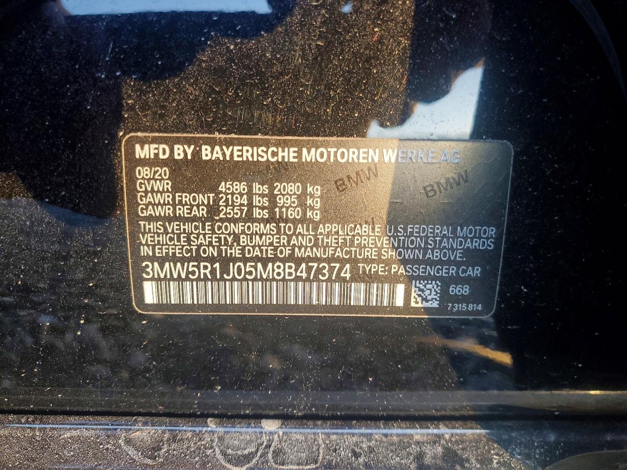 2021 BMW 330I - zdjęcie 12