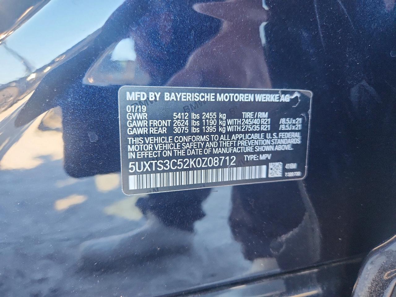 2019 BMW X3 xDrivem40I - zdjęcie 13