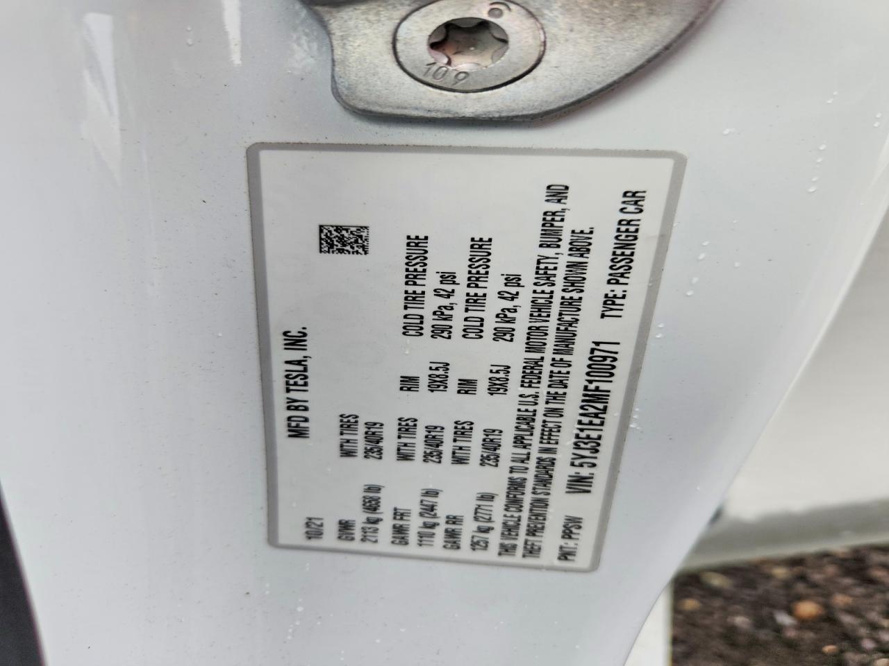 2021 Tesla Model 3 - zdjęcie 12