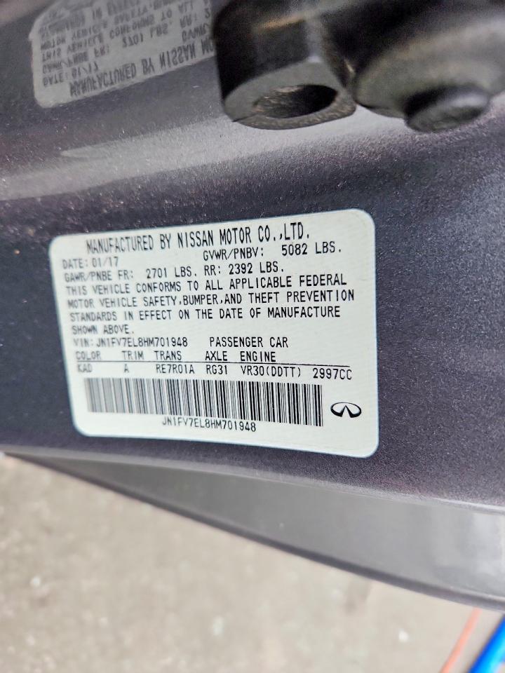 2017 Infiniti Q60 Red Sport 400 - zdjęcie 12