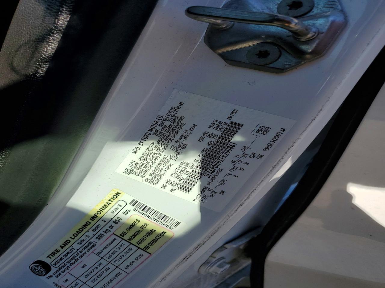 2015 Ford Fusion Se - zdjęcie 12
