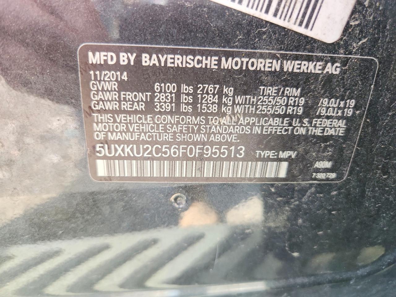 2015 BMW X6 xDrive35I - zdjęcie 13