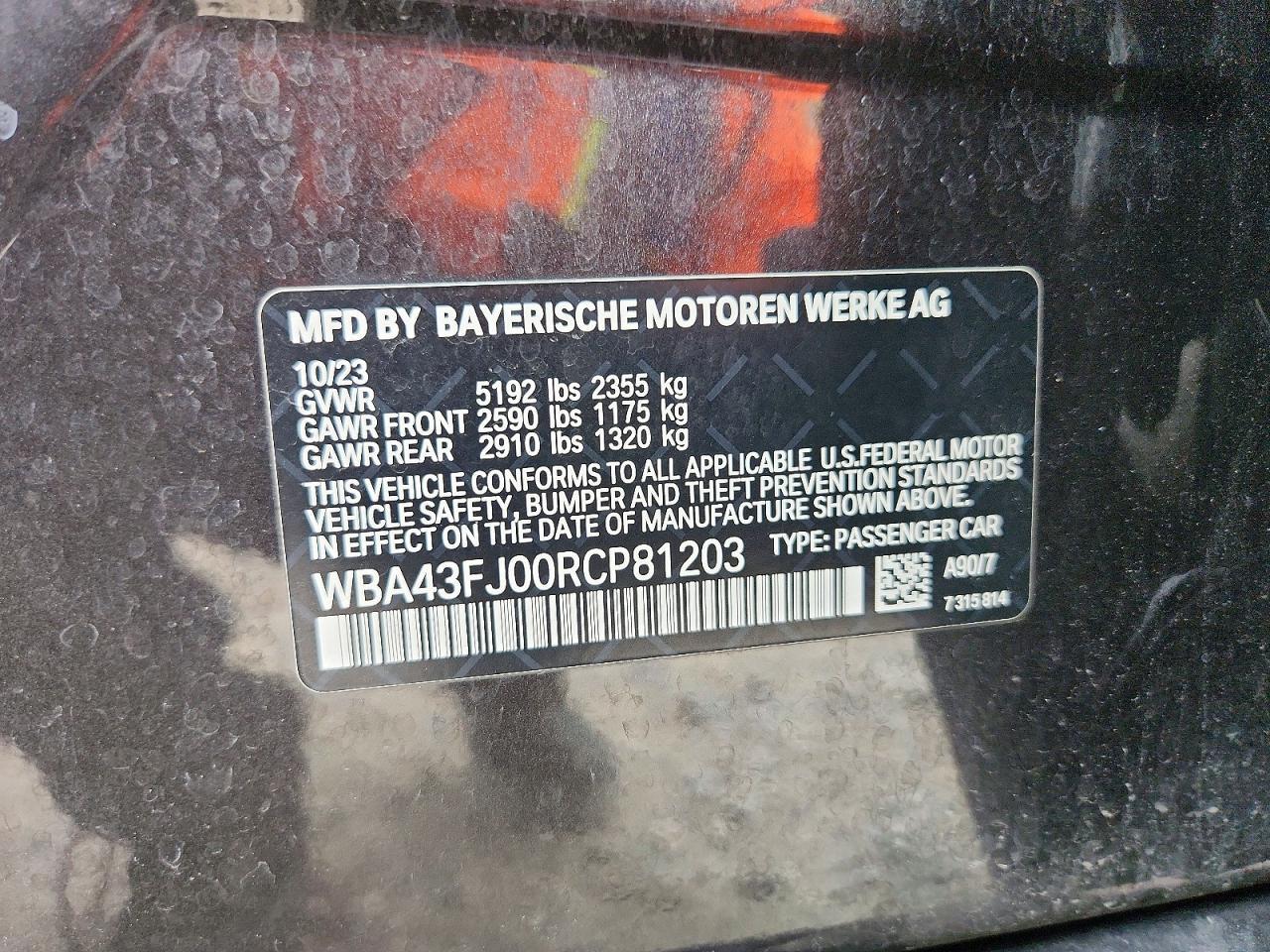2024 BMW 530 I - zdjęcie 12