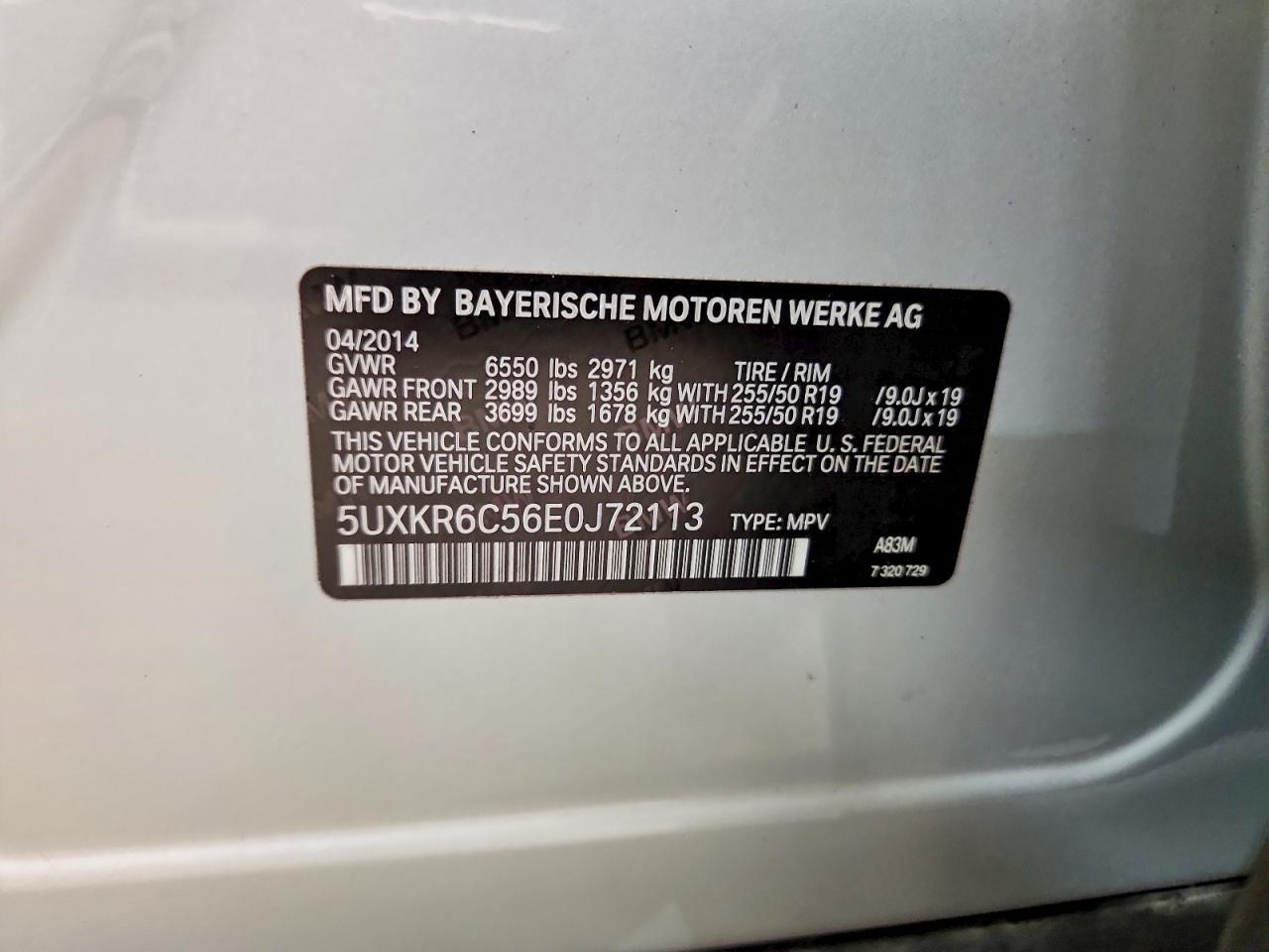 2014 BMW X5 xDrive50I - zdjęcie 13