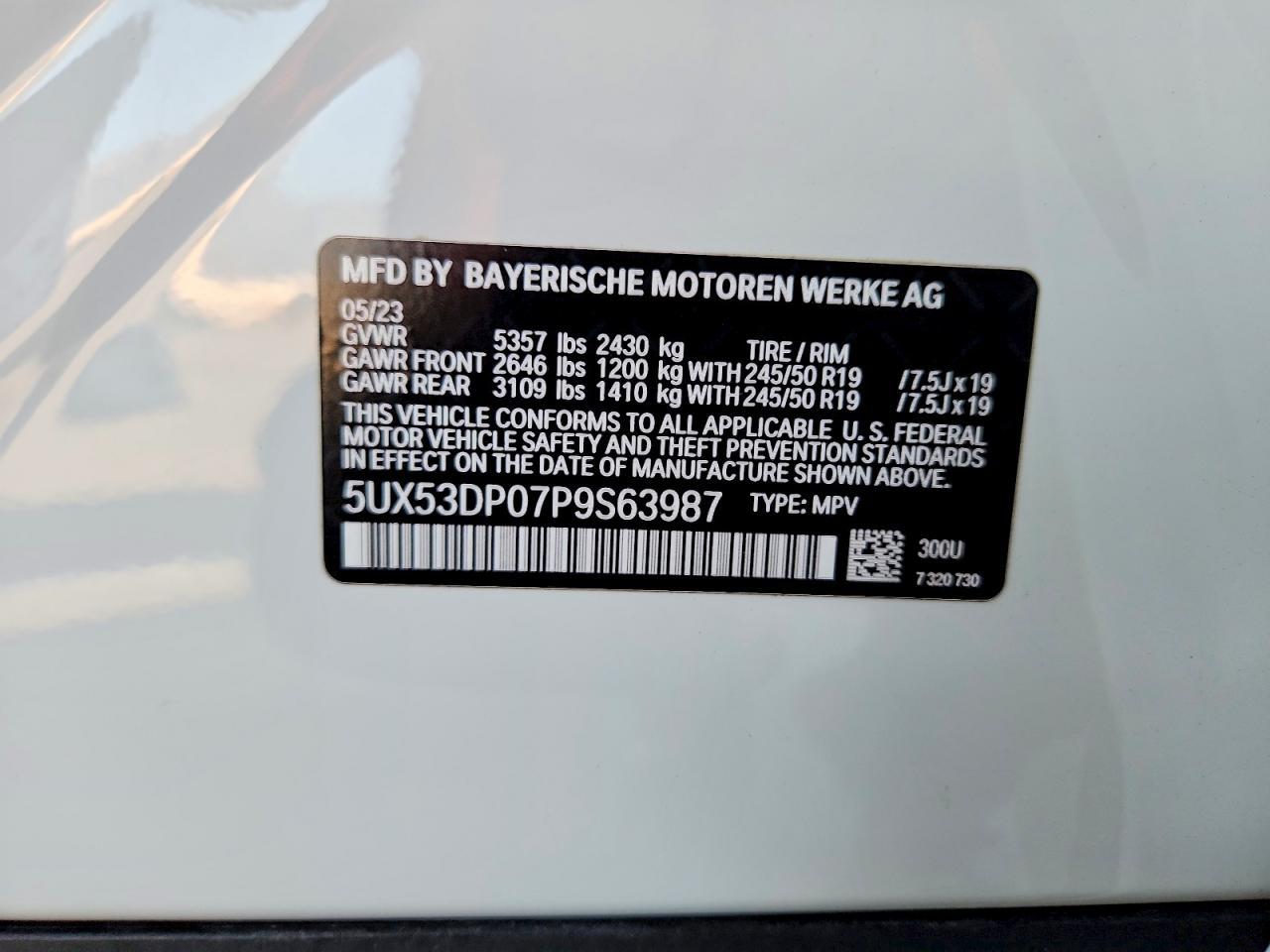 2023 BMW X3 xDrive30I - zdjęcie 13