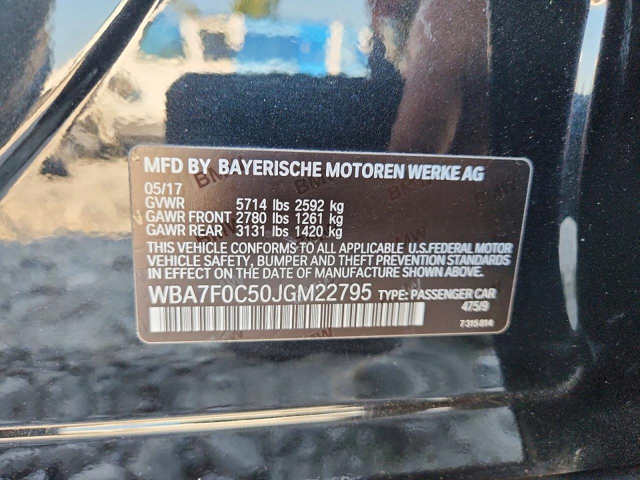 2018 BMW 750 I - zdjęcie 12