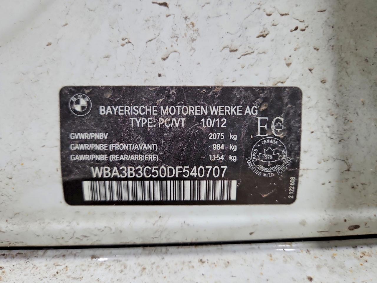 2013 BMW 328 Xi - zdjęcie 12