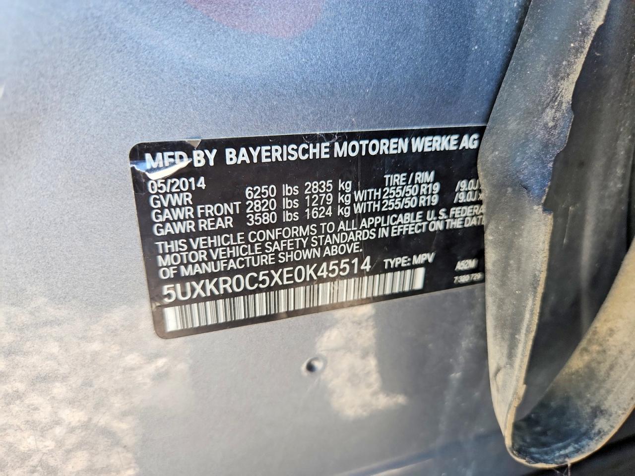 2014 BMW X5 xDrive35I - zdjęcie 12