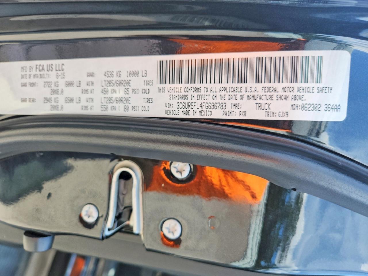 2015 Ram 2500 Laram - zdjęcie 12