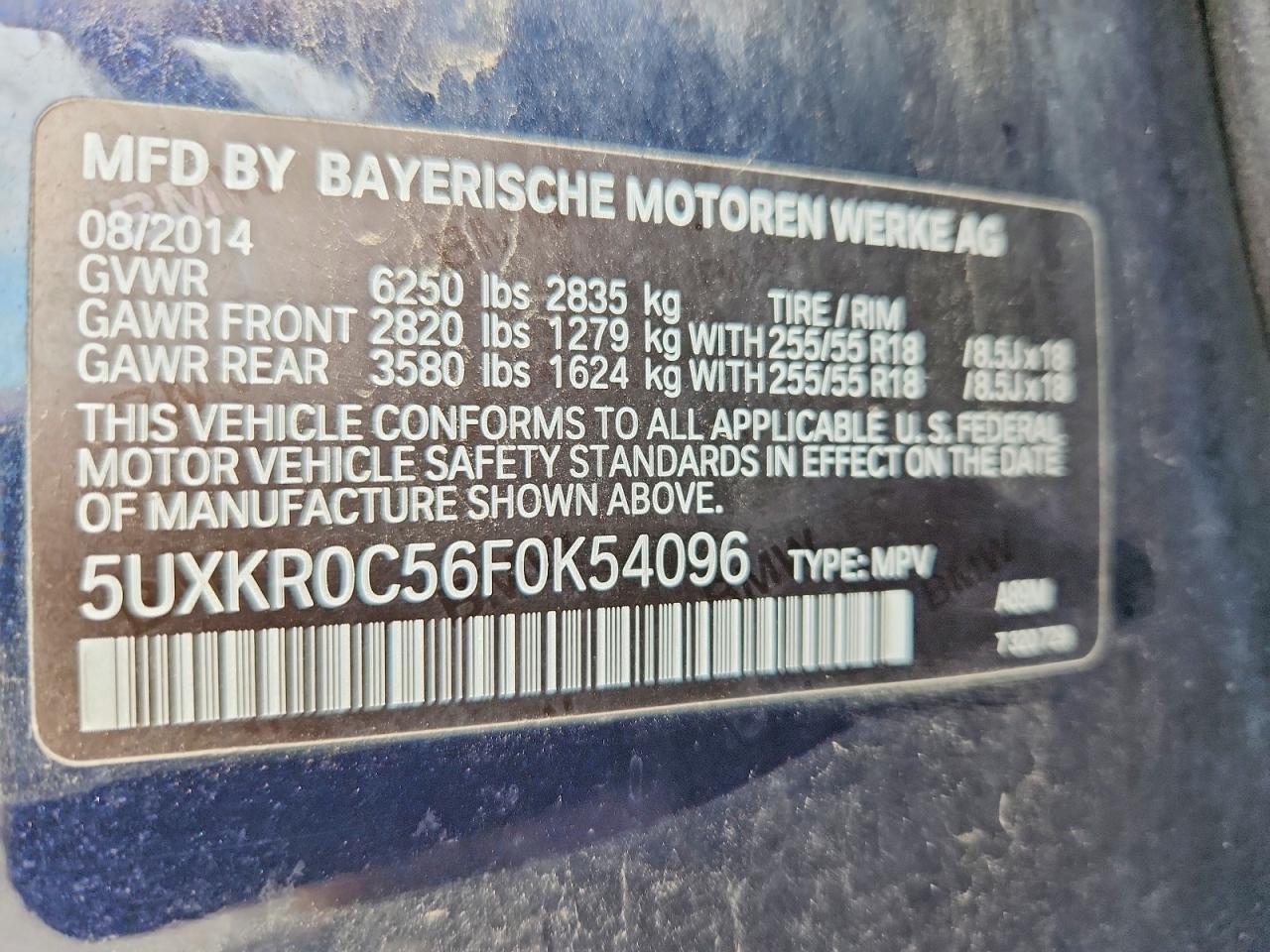 2015 BMW X5 xDrive35I - zdjęcie 13