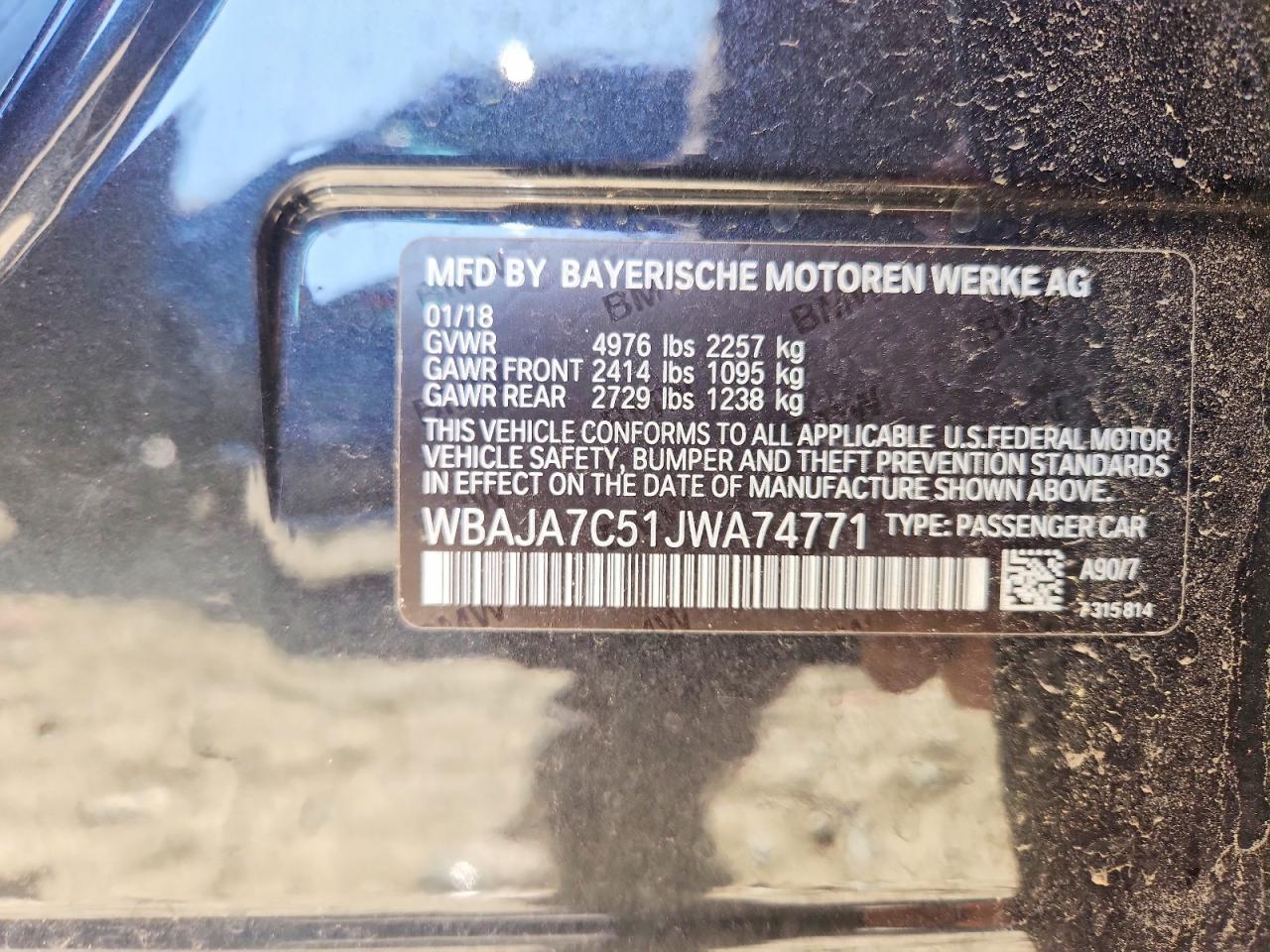 2018 BMW Seria 5 530i - zdjęcie 12