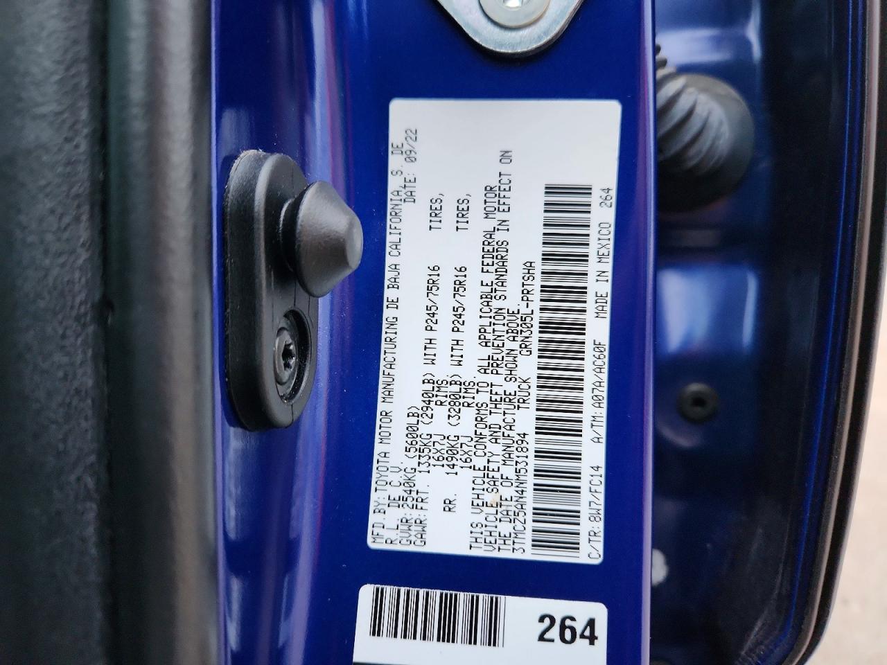 2022 Toyota Tacoma Sr5 V6 - zdjęcie 13
