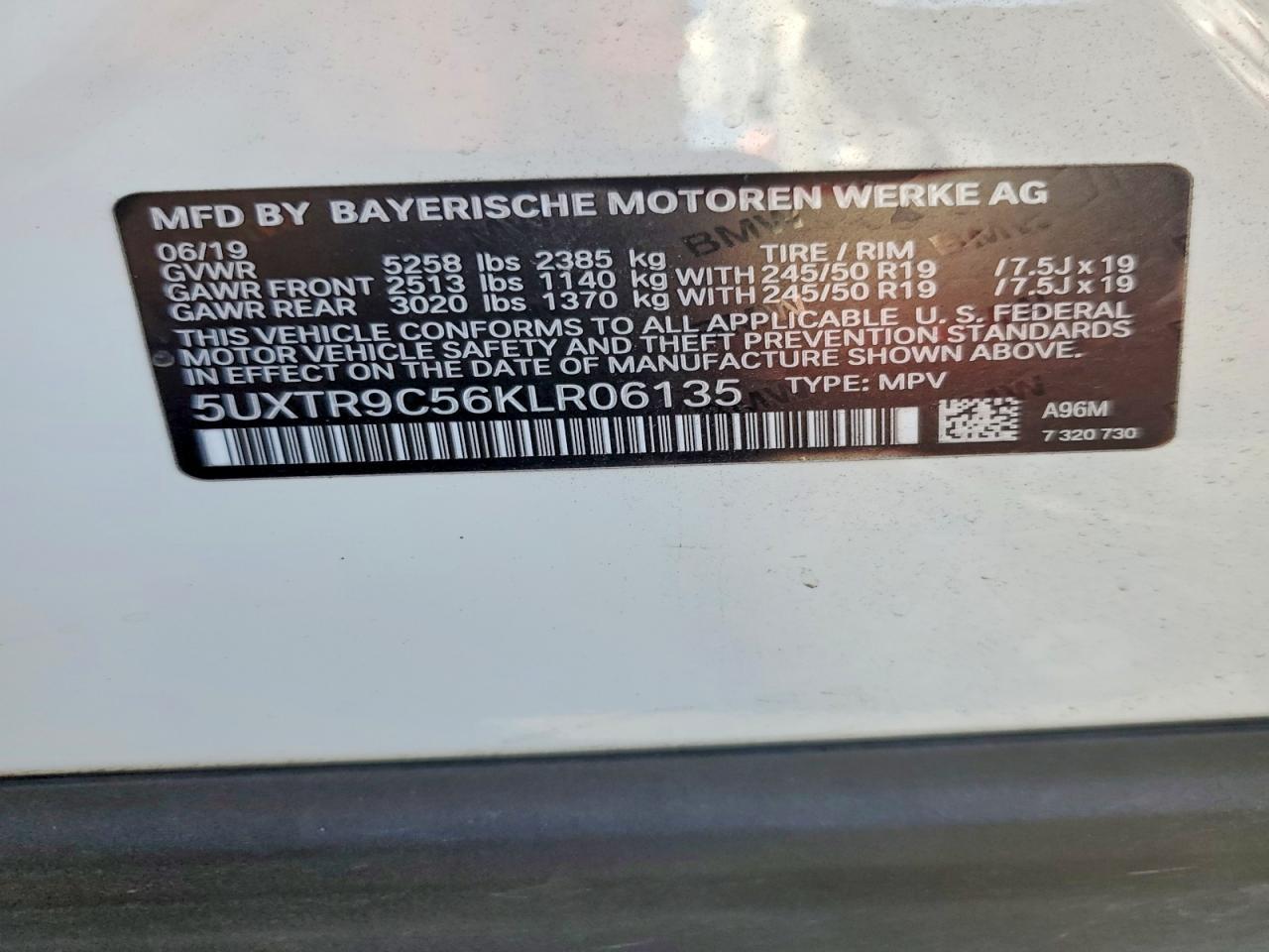 2019 BMW X3 xDrive30I - zdjęcie 13