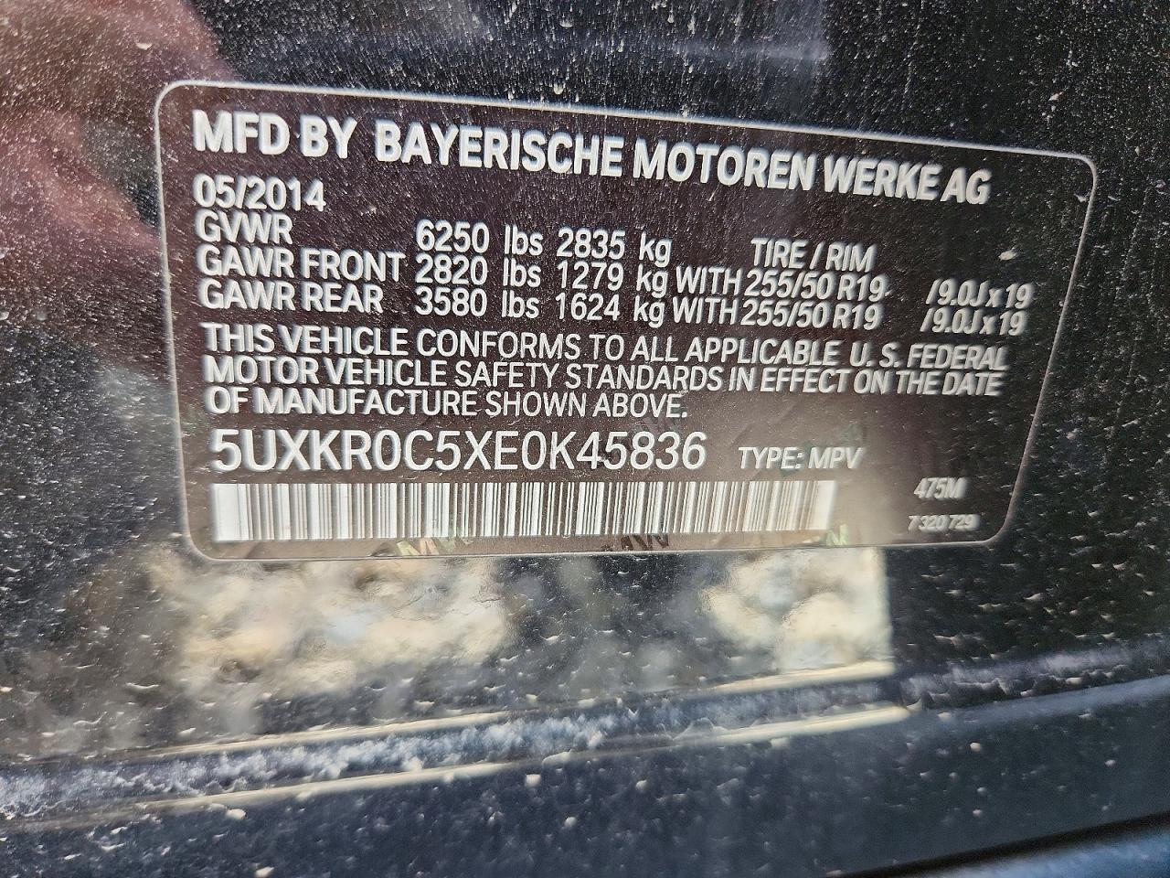 2014 BMW X5 xDrive35I - zdjęcie 12