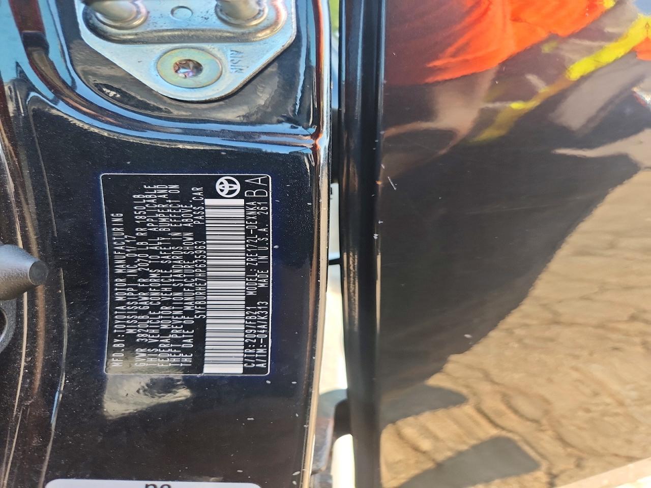 2017 Toyota Corolla Le - zdjęcie 12