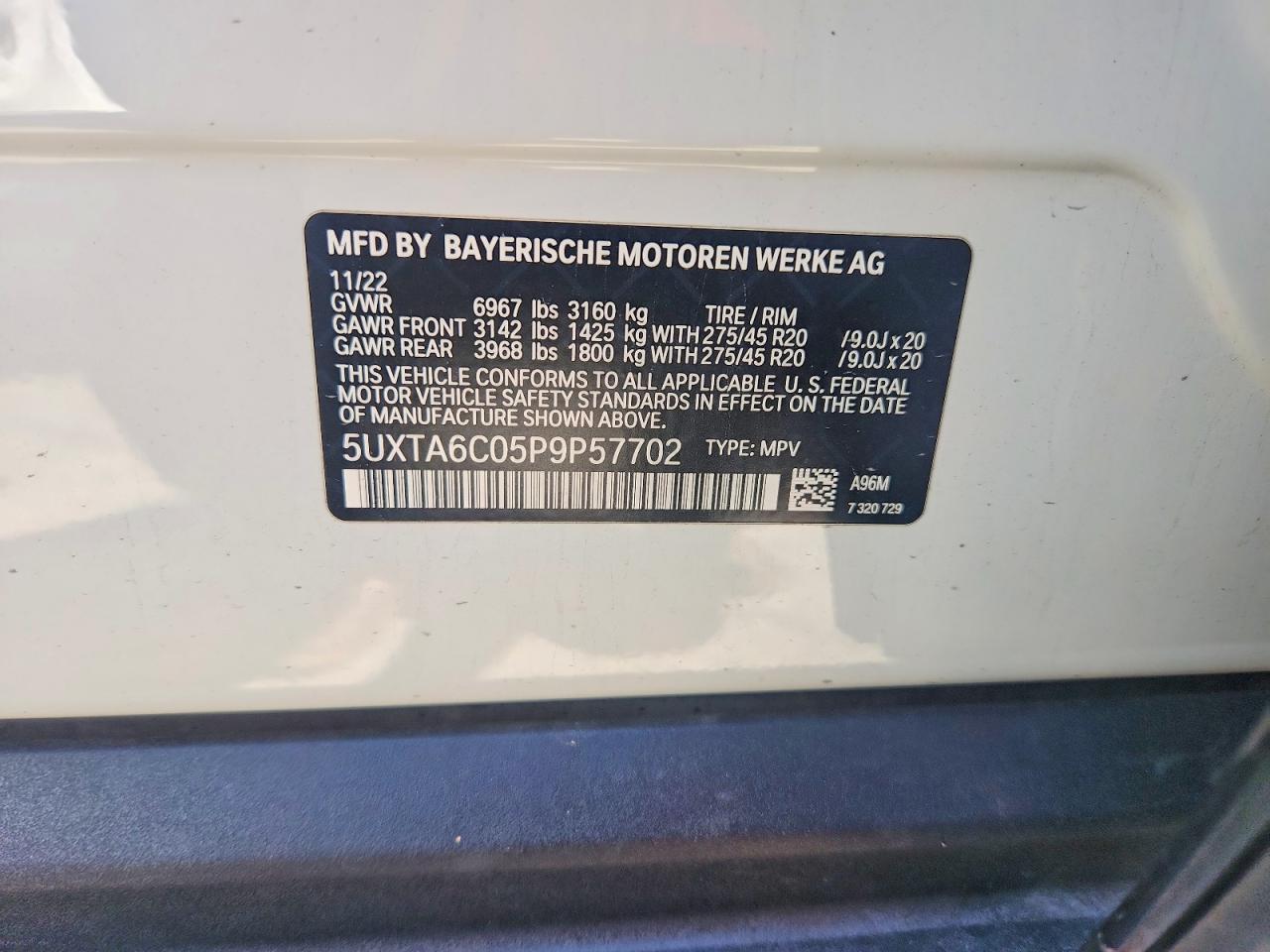 2023 BMW X5 xDrive45E - zdjęcie 13