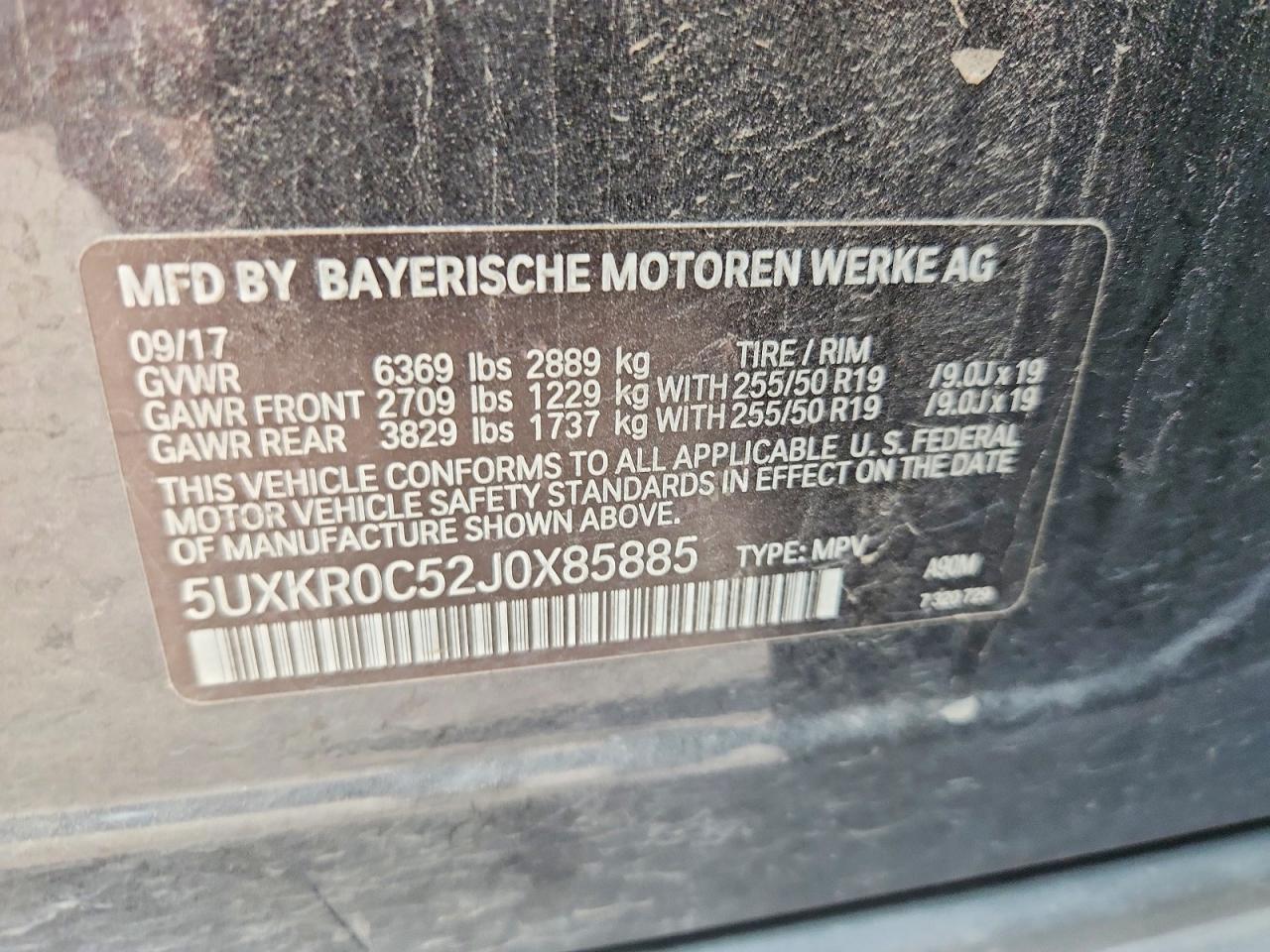2018 BMW X5 xDrive35I - zdjęcie 12
