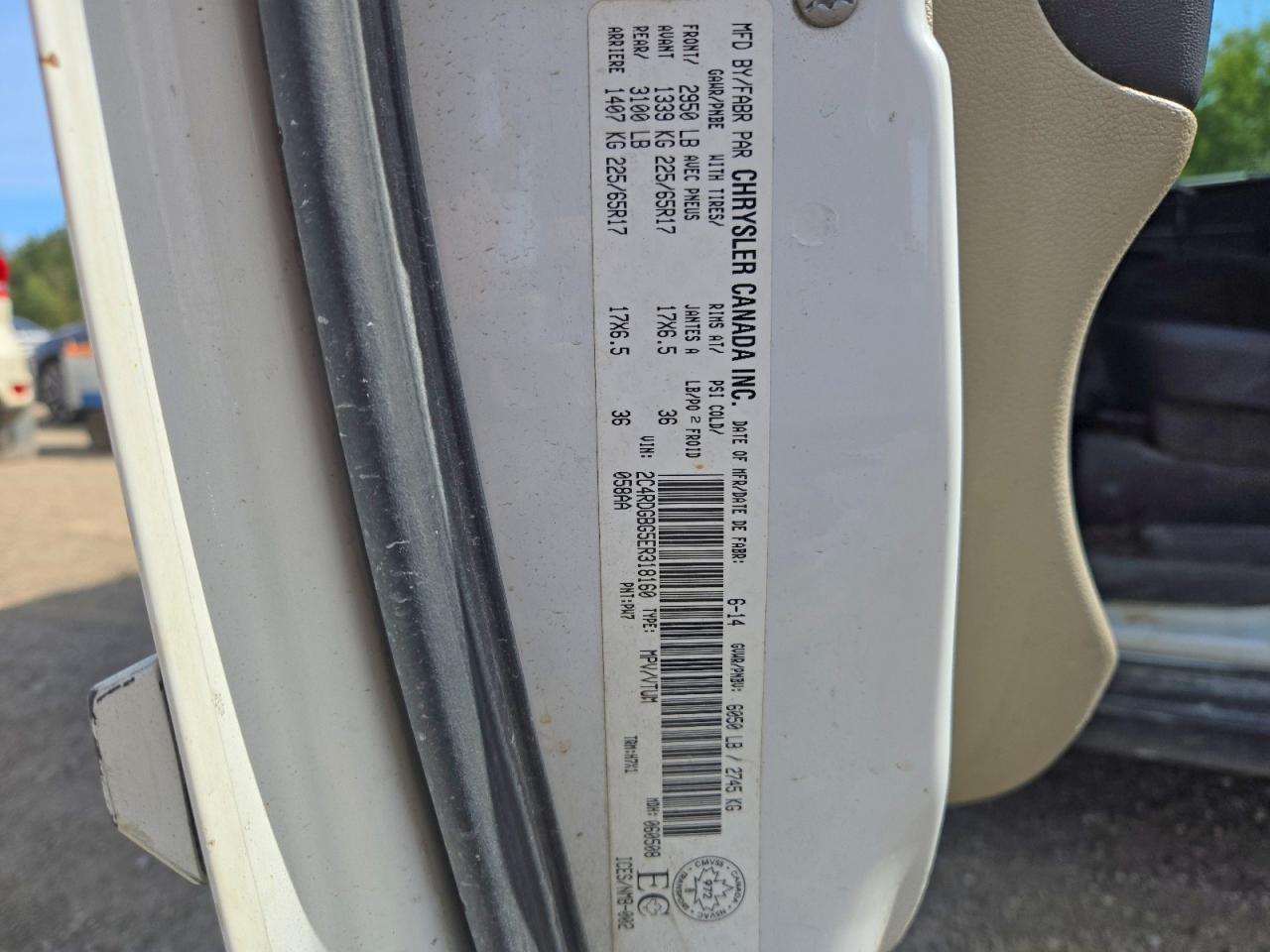 2014 Dodge Grand Caravan Se - zdjęcie 14