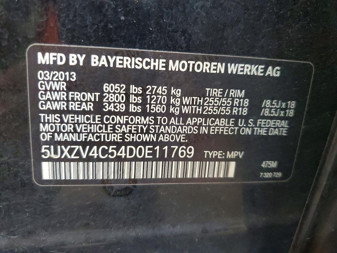 2013 BMW X5 xDrive35I - zdjęcie 13
