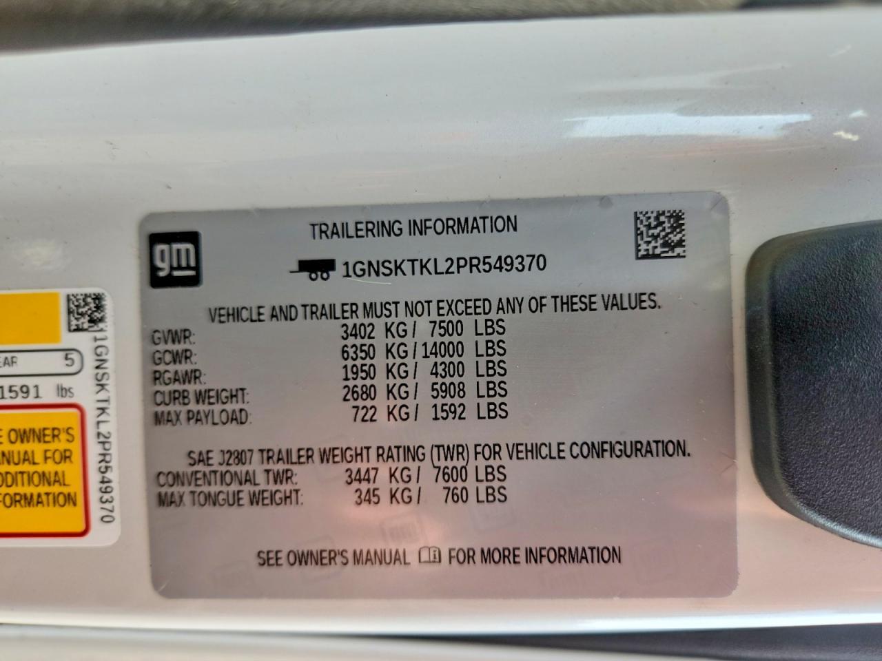 2023 Chevrolet Tahoe K1500 High Country - zdjęcie 13