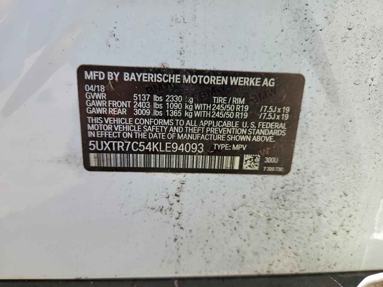 2019 BMW X3 Sdrive30I - zdjęcie 13