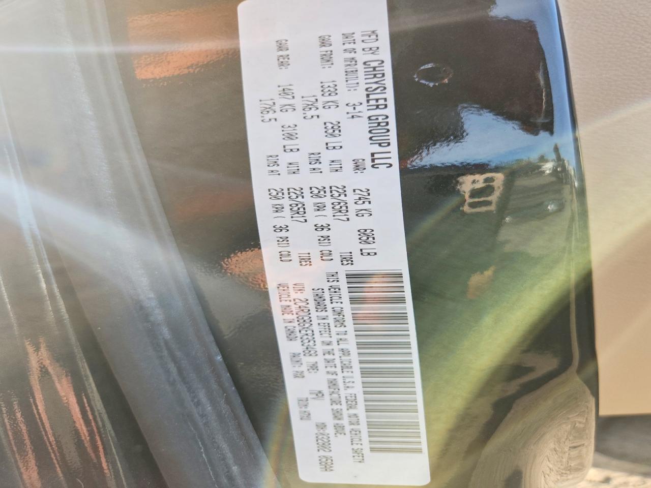 2014 Dodge Grand Caravan Se - zdjęcie 14