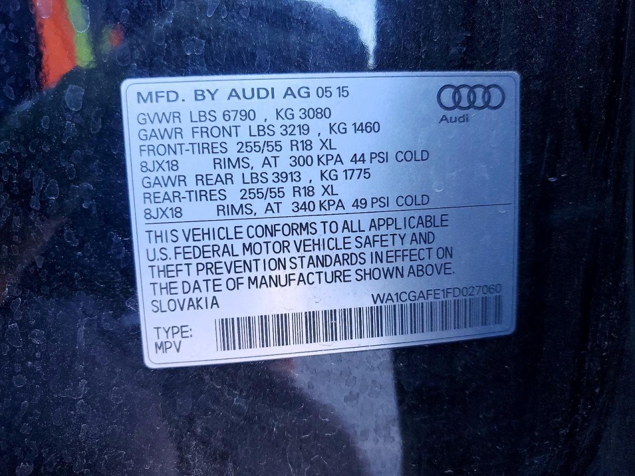 2015 Audi Q7 Premium - zdjęcie 13