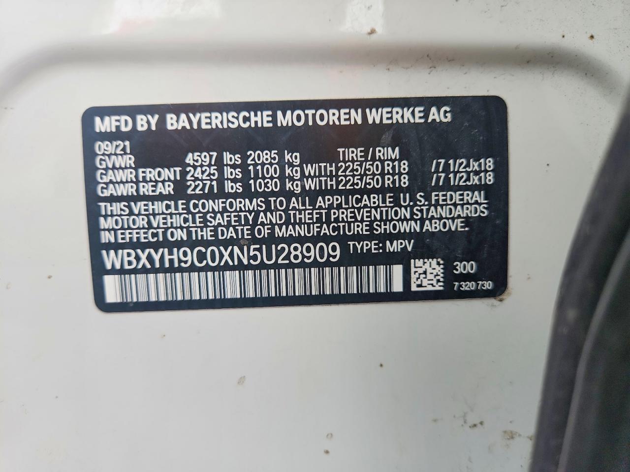 2022 BMW X2 Sdrive28I - zdjęcie 13