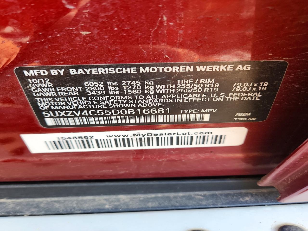 2013 BMW X5 xDrive35I - zdjęcie 13