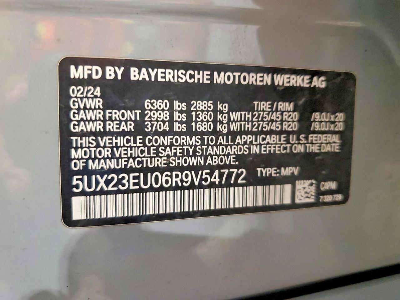 2024 BMW X5 xDrive40I - zdjęcie 14