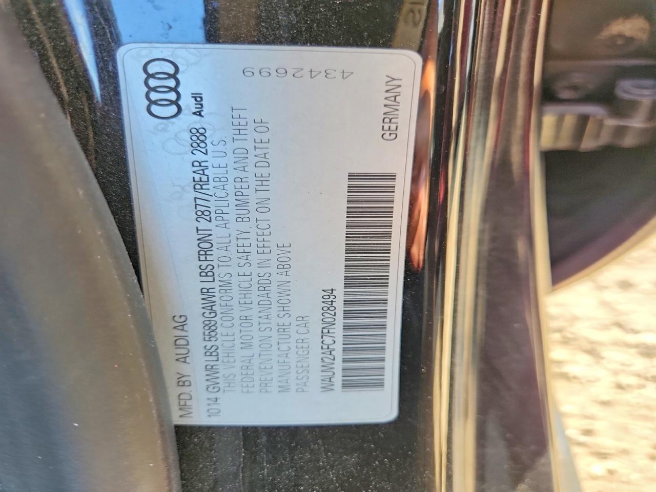 2015 Audi S7 Premium - zdjęcie 12