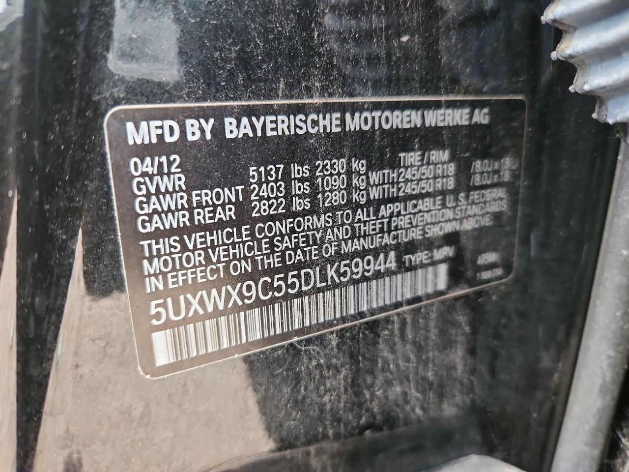 2013 BMW X3 xDrive28I - zdjęcie 13