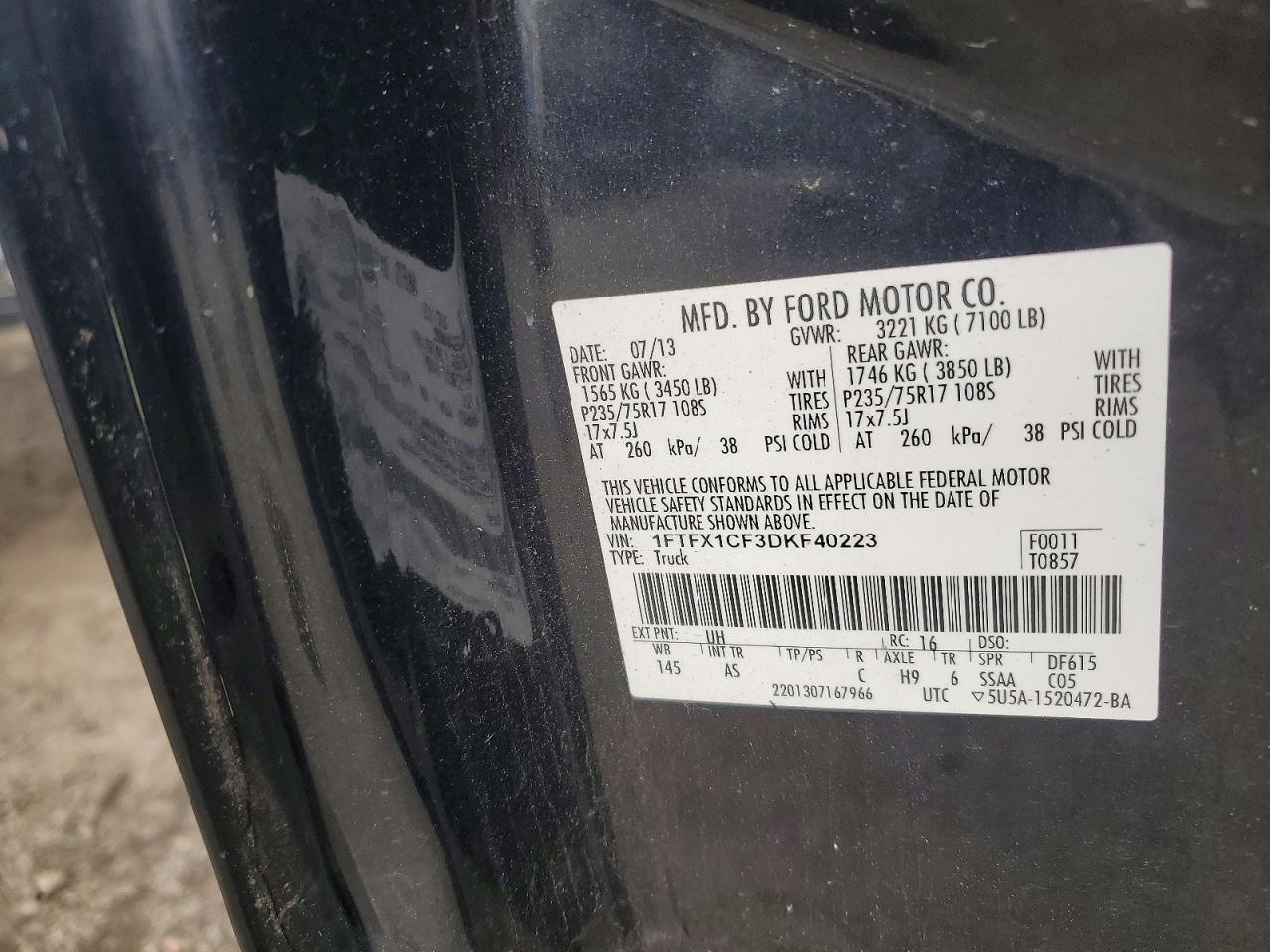 2013 Ford F150 Super Cab - zdjęcie 12