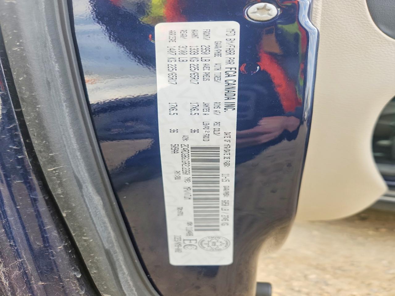 2016 Dodge Grand Caravan Se - zdjęcie 13