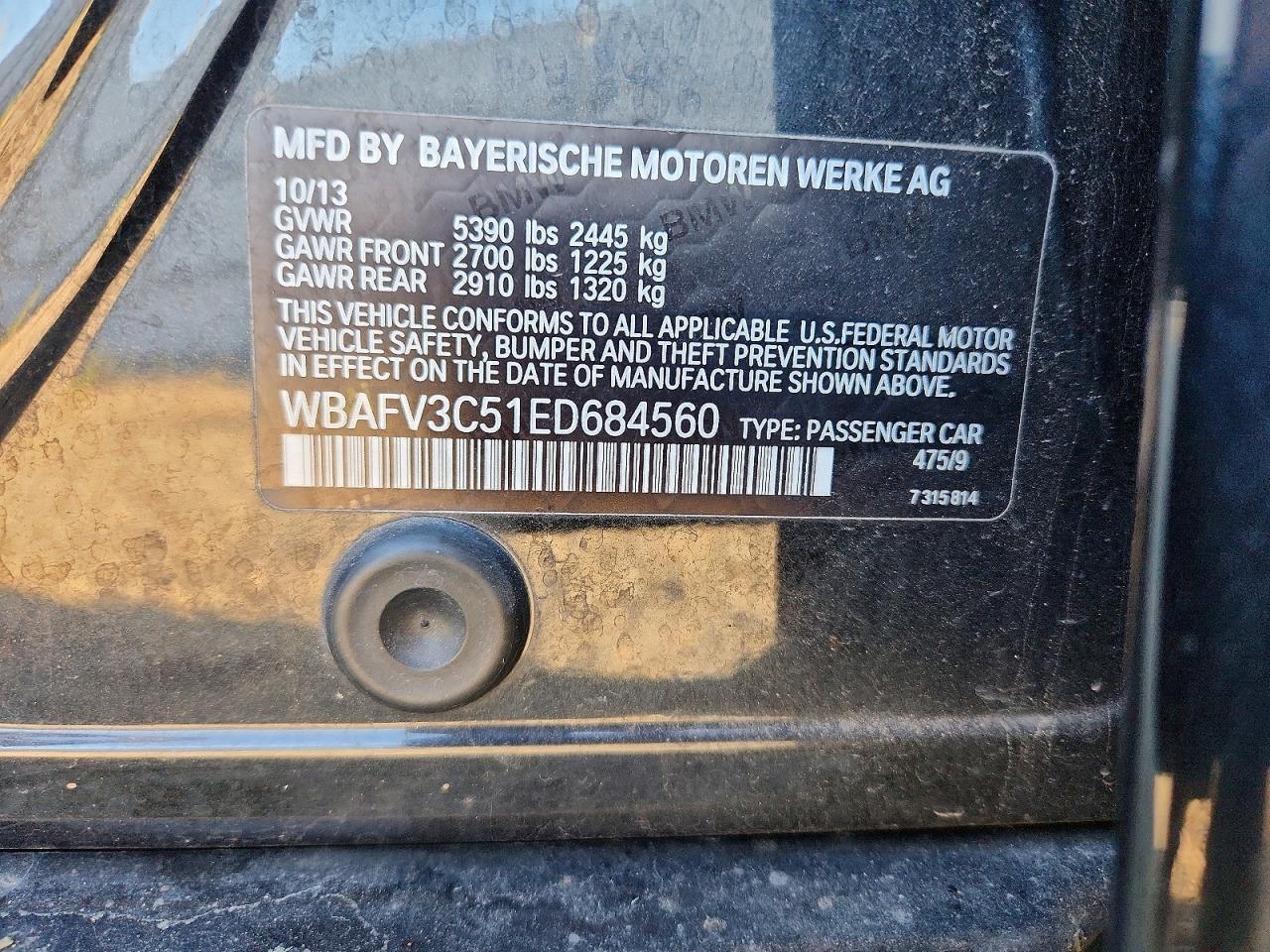 2014 BMW 535 D xDrive - zdjęcie 13