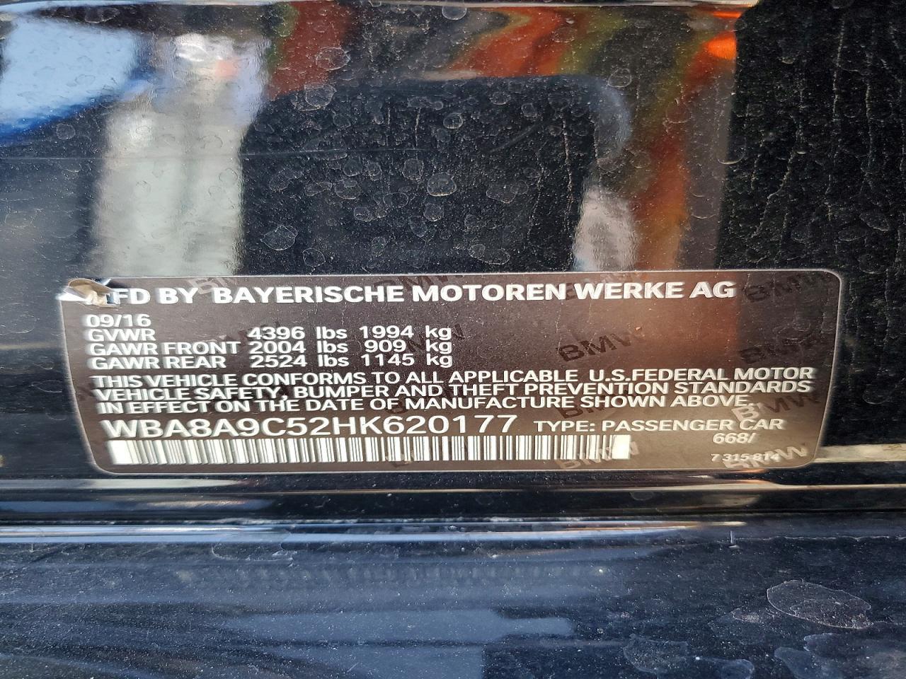 2017 BMW 320 I - zdjęcie 12